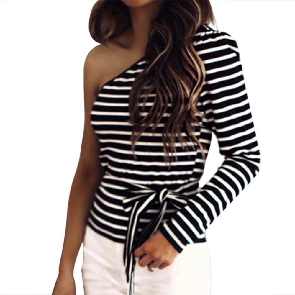Long sleeve striped shirt